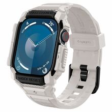 Spigen Rugged Armor Pro rihm Apple Watch 10 (46 mm), dune beige