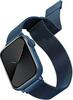 Uniq Dante roostevabast terasest rihm, Apple Watch 1/2/3/4/5/6/7/8/SE/SE2, 38/40/41mm, sinine