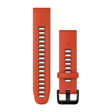 Garmin QuickFit 20 mm kellarihm, tulipunane/grafiit