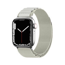 Hurtel Alpine terasest pandlaga rihm Apple Watch 38/40/41 mm, hõbedane