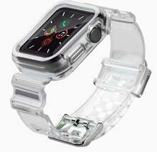 Hurtel Light Set silikoonist rihm Apple Watch 40mm, must