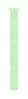Apple Watch 49mm Neon Green Ocean Band Extension, Natural Titanium Finish