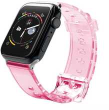 Hurtel silikoonrihm Apple Watch 42/44 mm, punane