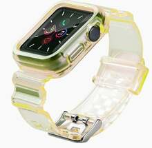 Kellarihma komplekt Hurtel Light Set Apple Watch 44mm, kollane