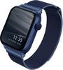 Uniq Dante, roostevabast terasest rihm Apple Watch 1/2/3/4/5/6/7/8/SE/SE2, sinine