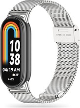 Kellarihm Tech-Protect MilaneseBand, Xiaomi Smart Band 8/8 NFC, hõbe