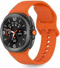 Tech-Protect silikoonrihm Samsung Galaxy Watch 8 / Classic (40/44/46 mm), oranž