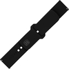 Kellarihmade komplekt Fixed Sporty Strap Set with Quick Release 20mm, must silikoon
