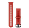 Garmin Forerunner 745 rihm, punane, 22 mm