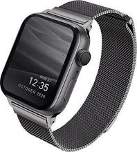 Uniq Dante Stainless Steel rihm Apple Watch 42/44/45mm, grafiit