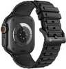 Silikoonrihm Forcell F-Design FA06 Apple Watch 38/40/41 mm, must