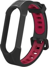 Kellarihm Tech-Protect Armour Xiaomi Mi Band 5/6, must/punane