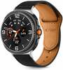 Tech-Protect Leatherfit rihm Samsung Galaxy Watch 40/44/46 mm, must