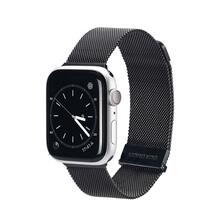 Kellarihm Dux Ducis Milanese magnetiline Apple Watch 42/44/45/49 mm, must