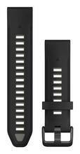 Garmin QuickFit 20, must/hall silikoonrihm