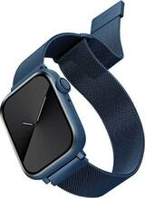 Kellarihm Uniq Dante Stainless Steel, Apple Watch 1/2/3/4/5/6/7/8/SE/SE2, 42/44/45mm, sinine
