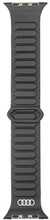 Kellarihm Audi Synthetic Leather Magnetic Watch Band Apple Watch 44/45/46/49mm, must