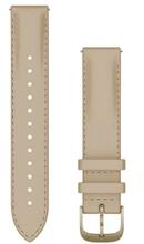 Garmin Quick Release Bands, 18 mm, heledat liivavärvi nahast rihm