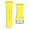 Kellarihm Hurtel Silicone Strap APS, Apple Watch 2-9/SE (41/40/38mm), kollane