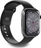 Puro Icon Silicone rihm Apple Watch 42/44/45/49 mm, must (2 tk)