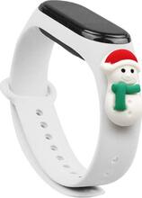 Kellarihm Hurtel Xiaomi Mi Band 3/4, Snowman 1, valge