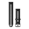 Kellarihm Garmin Forerunner 265, 22 mm, must