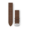 Garmin Quick Release Band, tumepruun nahast