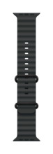 Kellarihm Apple Ocean Band, 49mm, must, naturaalne titaan
