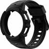 Kellarihm Spigen Rugged Armor PRO, Samsung Galaxy Watch 4, must
