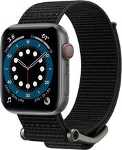 Kellarihm Spigen DuraPro Flex, Apple Watch 4/5/6/7/SE, must, 44/45mm
