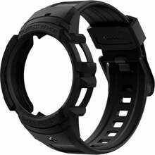 Kellarihm Spigen Rugged Armor PRO, Samsung Galaxy Watch 4, must