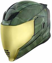Mootorratta kiiver Icon Battlescar 2 Airlite, L, roheline