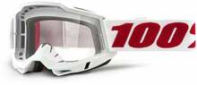 Mootorratta prillid 100 proc. Accuri 2 Denver, white-red plexi