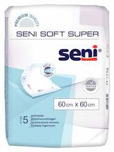 Seni Soft Super aluslinad, 60 x 60 cm, 5 tk