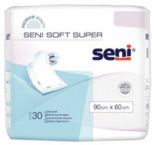 Hooldusaluslinad Seni Soft Super, 60 x 90 cm, 30 tk