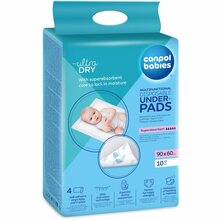 Ühekordsed aluslinad Canpol Babies Disposable Underpads, 90 x 60 cm, 10 tk