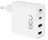 Laadija Dcu Tecnologic 37300770, 100W, 2x USB-A, 2x USB-C, valge