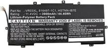 Sülearvuti aku Coreparts HP, 33.06Wh, 11.4V, 2900mAh, must
