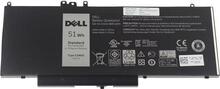 Sülearvuti aku Dell 451-BBJS, 51WHR, 4 Cell, Lithium-Ion, Version 2