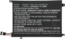 Sülearvuti aku CoreParts HP MBXHP-BA0250, 31.35Wh, 3.8V, 8250mAh, must