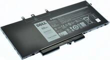 Sülearvuti aku Dell Primary 4-cell, 68W/HR, 8550mAh