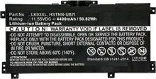 Sülearvuti aku CoreParts MBXHP-BA0140, HP, 50.82Wh, 11.55V, 4400mAh, must