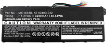 Sülearvuti aku Coreparts MicroBattery Acer, 48.64Wh, 15.2V, 3200mAh