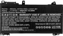 Sülearvuti aku CoreParts MBXHP-BA0213, HP, 41.07Wh, 3700mAh, Li-Pol