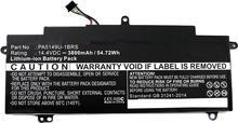 Sülearvuti aku Coreparts Toshiba, 55Wh, 3800mAh, 14.4V, Li-ion