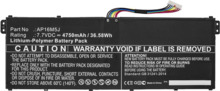 Sülearvuti aku Coreparts W125756079, 7,7V, 4450mAh