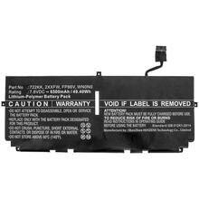 Sülearvuti aku CoreParts Dell MBXDE-BA0246, 45.60Wh, 7.6V