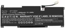 Sülearvuti aku CoreParts MSI MBXMSI-BA0020, 11.4V, 4500mAh, 51.30Wh