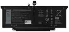 Sülearvuti aku Dell Latitude 7310 7410, 52Wh, Lithium Ion