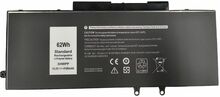 Sülearvuti aku CoreParts Dell, 62.32Wh, 15.2V, 4100mAh, Li-ion